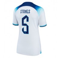 England John Stones #5 Hemmatröja Kvinnor VM 2022 Korta ärmar